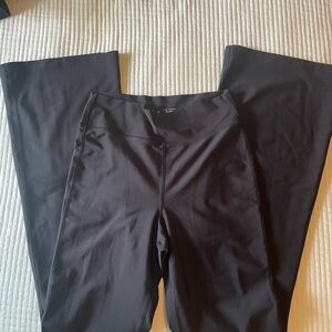 Women's Black Flare Pant Leggings